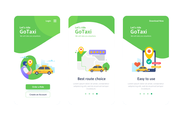 A Taxi Booking On-Demand Mobile App